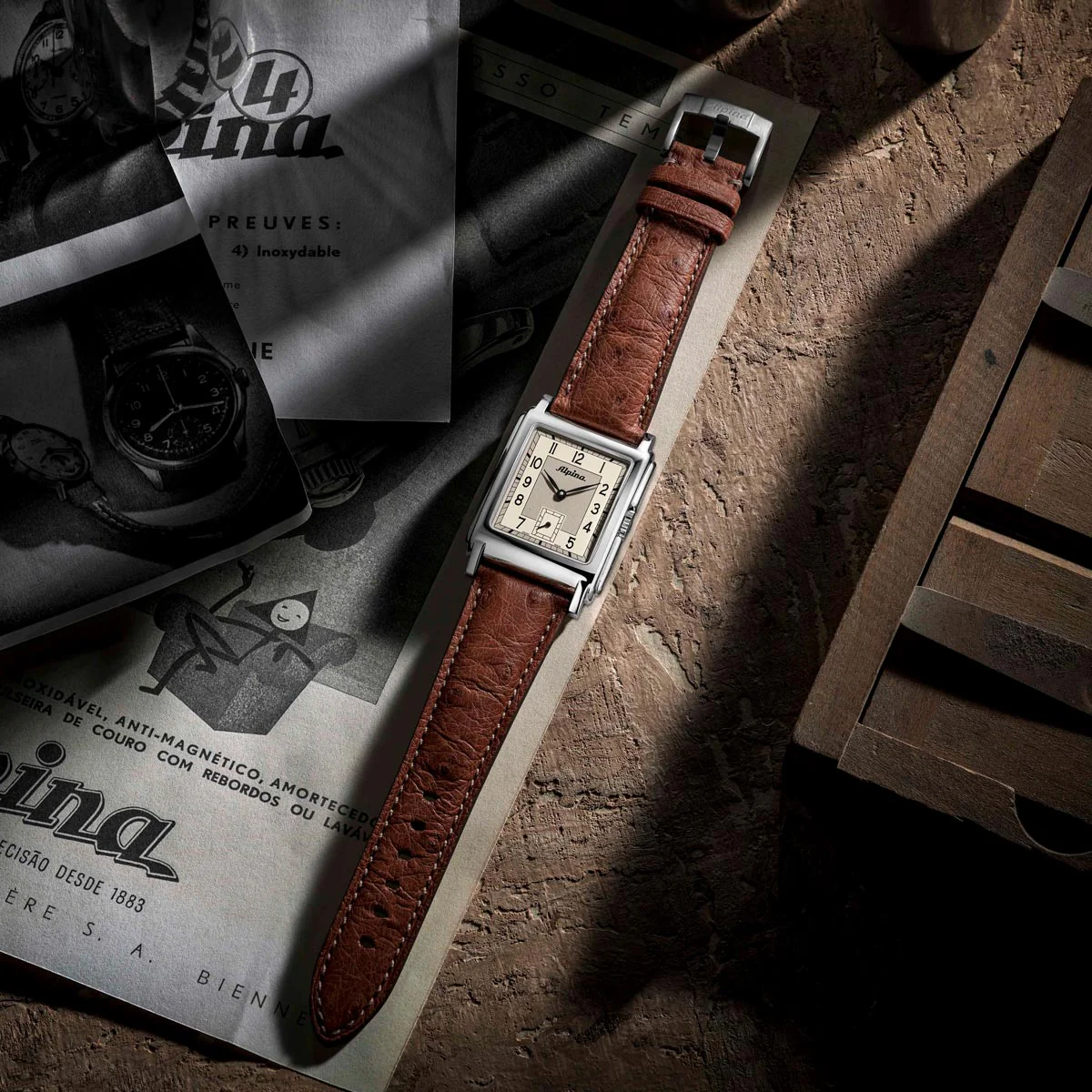 Alpina Heritage Carrée Automatic AL-530SAC3C6 - Image 2