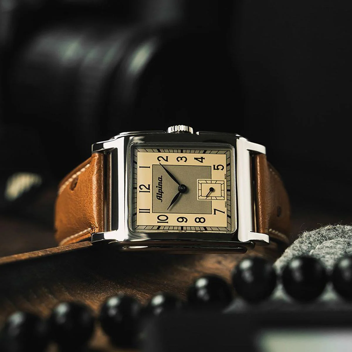 Alpina Heritage Carrée Automatic AL-530SAC3C6 - Image 6
