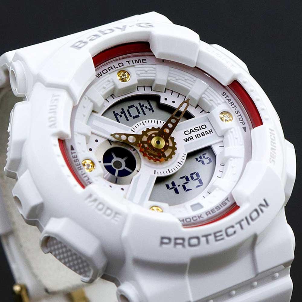 Baby-G Genuine Diamond Index BA-110DDR-7A - Image 6