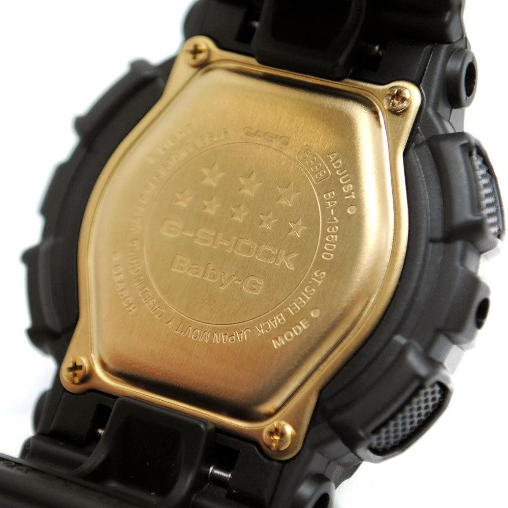 Baby-G Genuine Diamond Index Watch BA-135DD-1A - Image 4
