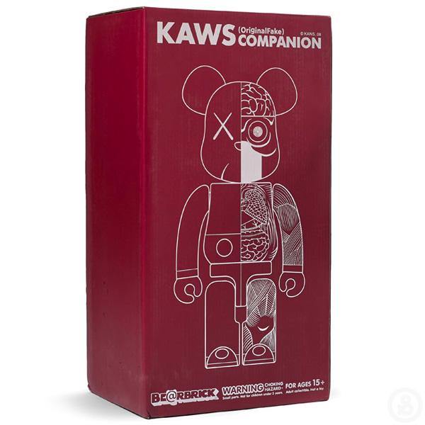 Bearbrick Kaws Dissected Companion Brown 1000% - Image 4