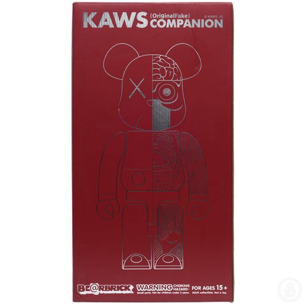 Bearbrick Kaws Dissected Companion Brown 1000% - Image 5