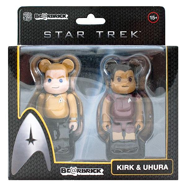 Bearbrick Star Trek Kirk & Uhura 100% - Image 2