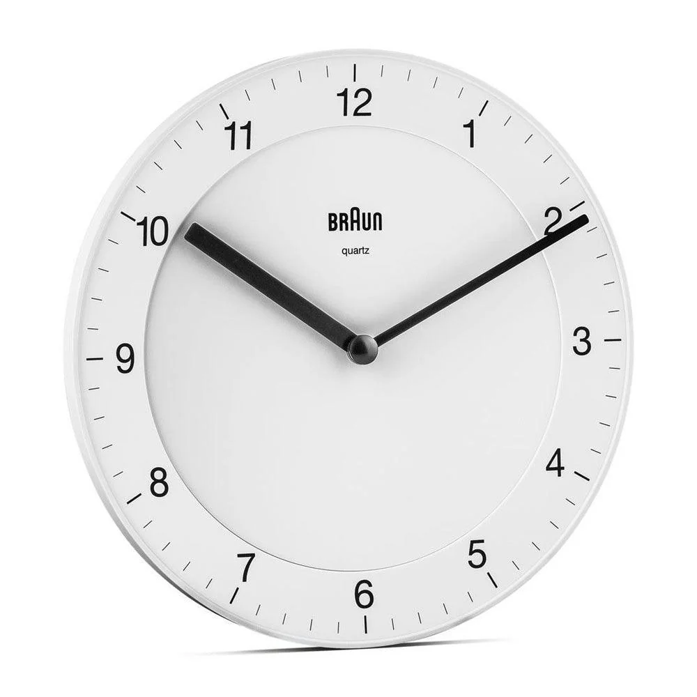 Braun Classic 20cm Wall Clock BC06W - Image 2