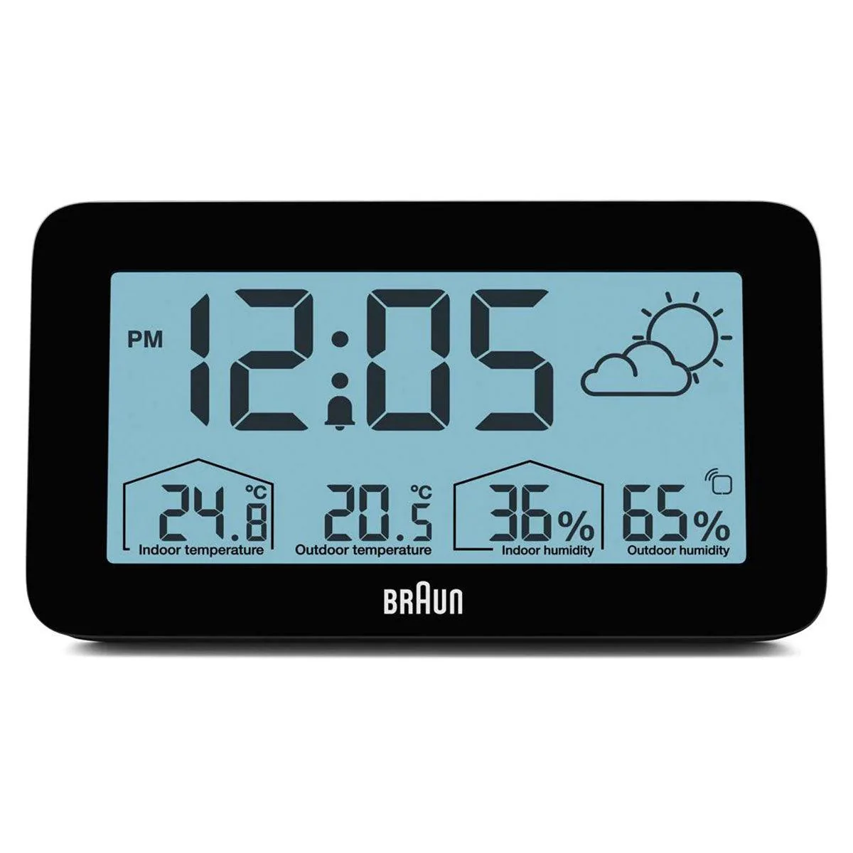 Braun Digital Weather Station Clock BC13BP - Image 4