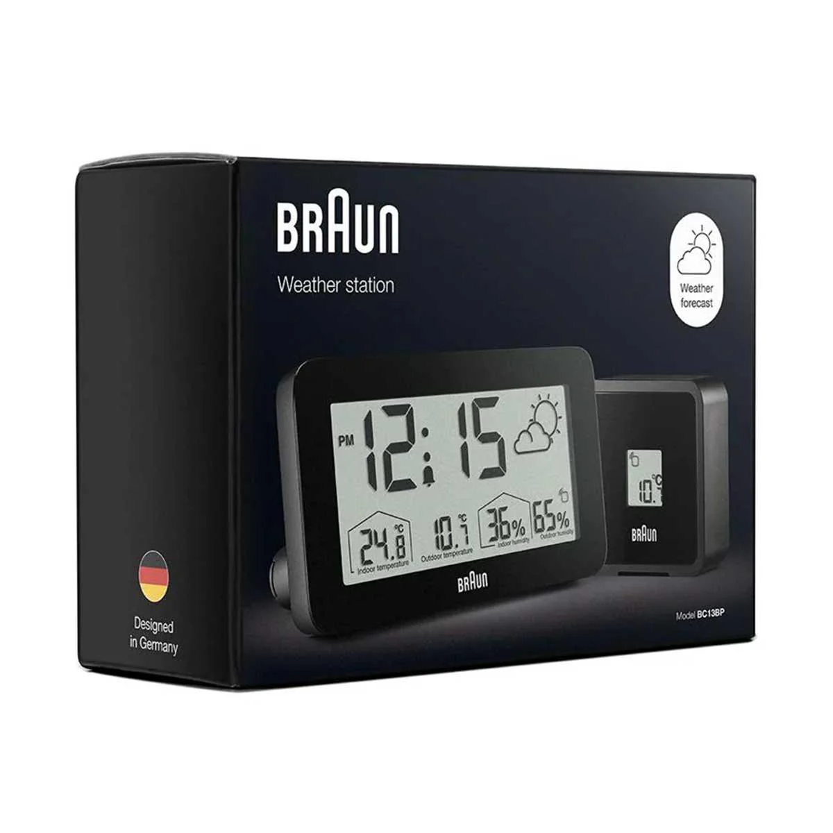 Braun Digital Weather Station Clock BC13BP - Image 9