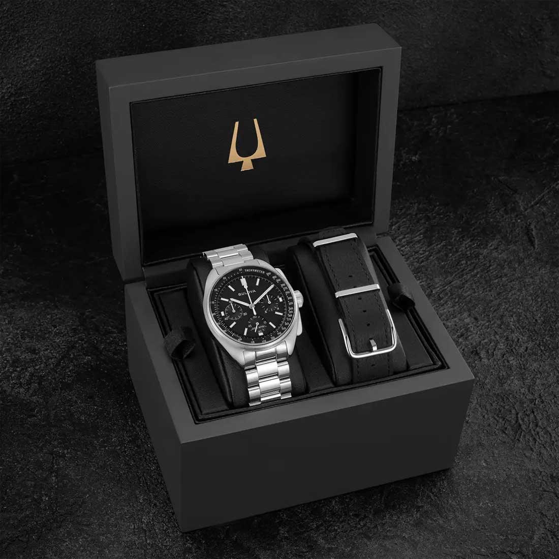 Bulova Lunar Pilot Chronograph 44mm Watch 96K111 - Image 6
