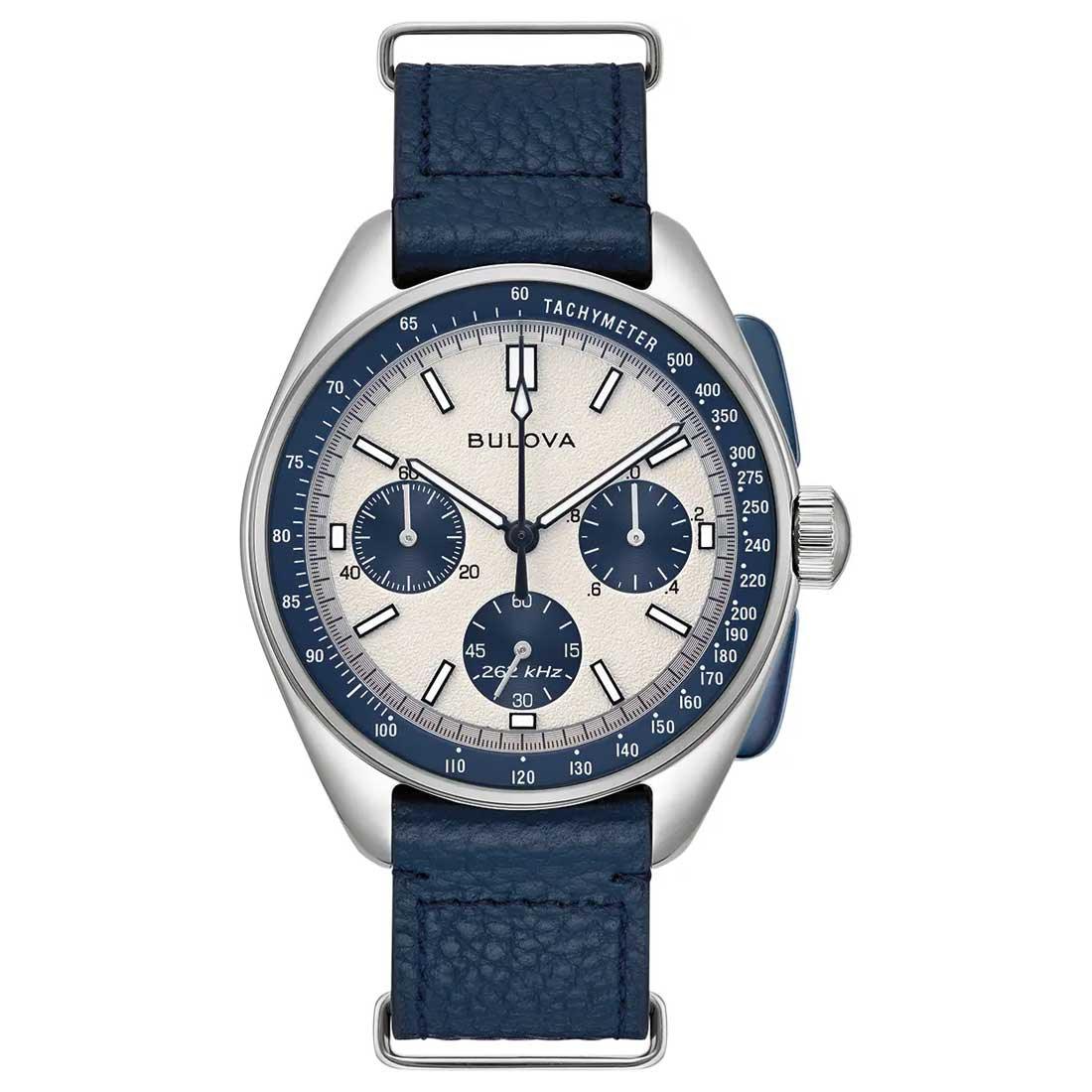 Bulova Lunar Pilot Chronograph Watch 98K112 - Image 3