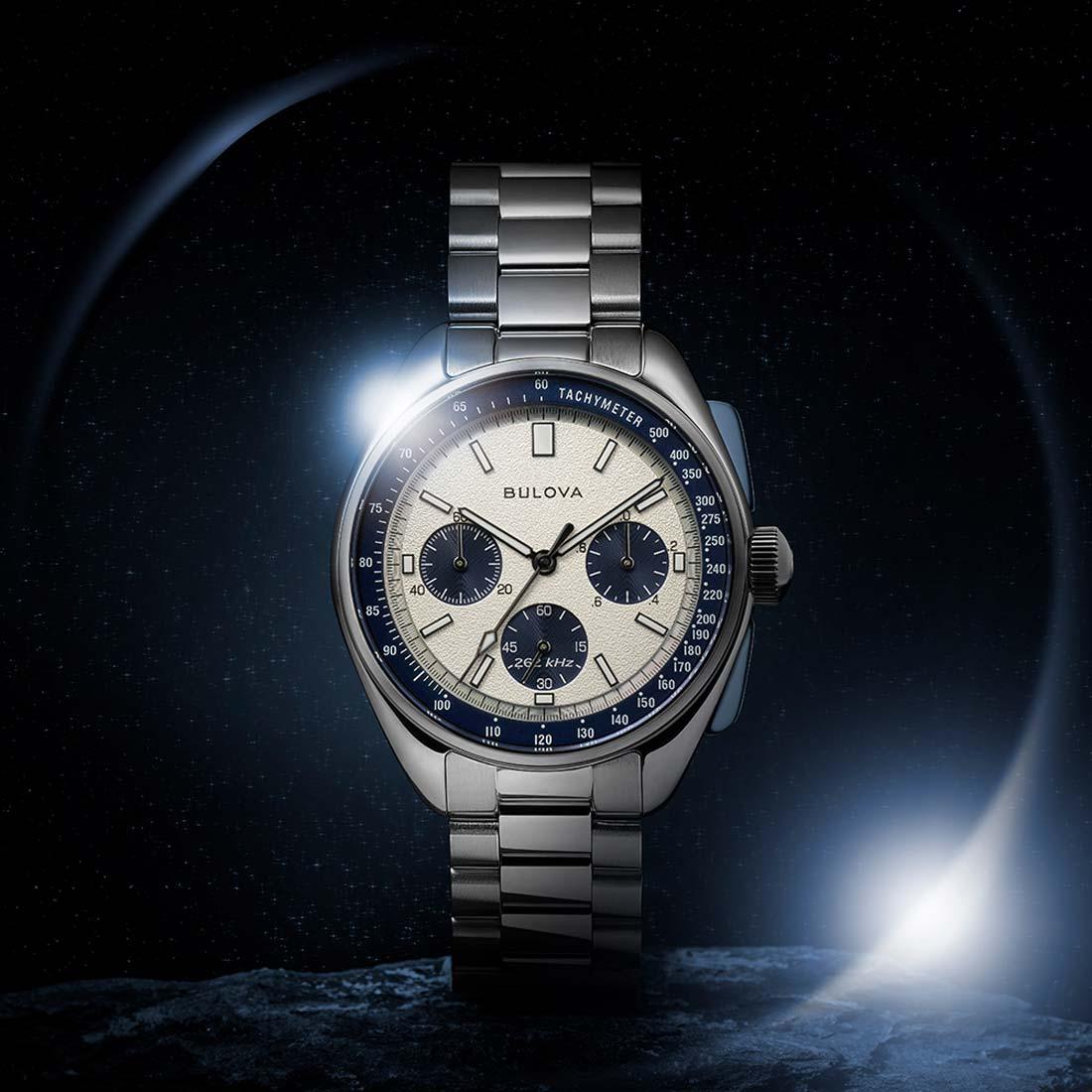 Bulova Lunar Pilot Chronograph Watch 98K112 - Image 7