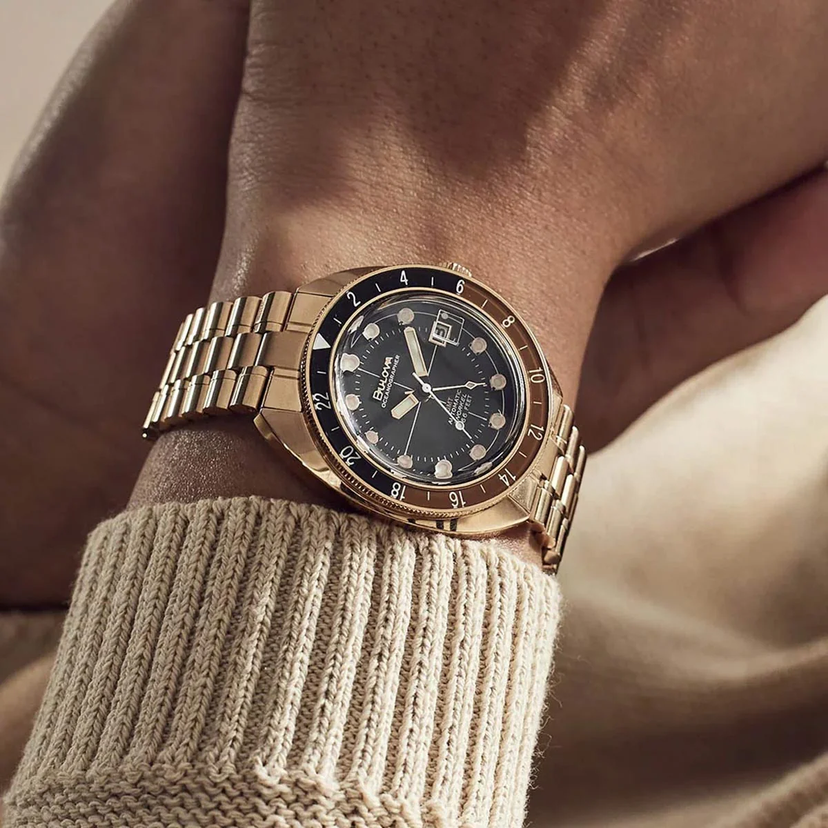 Bulova Oceanographer Devil Diver GMT 97B215 - Image 3
