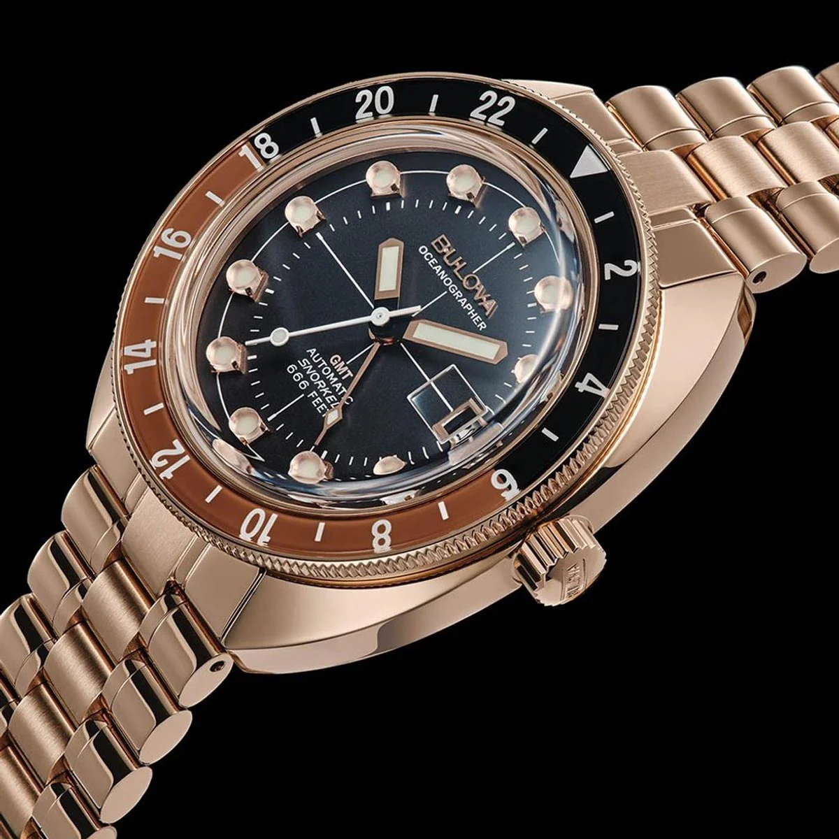 Bulova Oceanographer Devil Diver GMT 97B215 - Image 5
