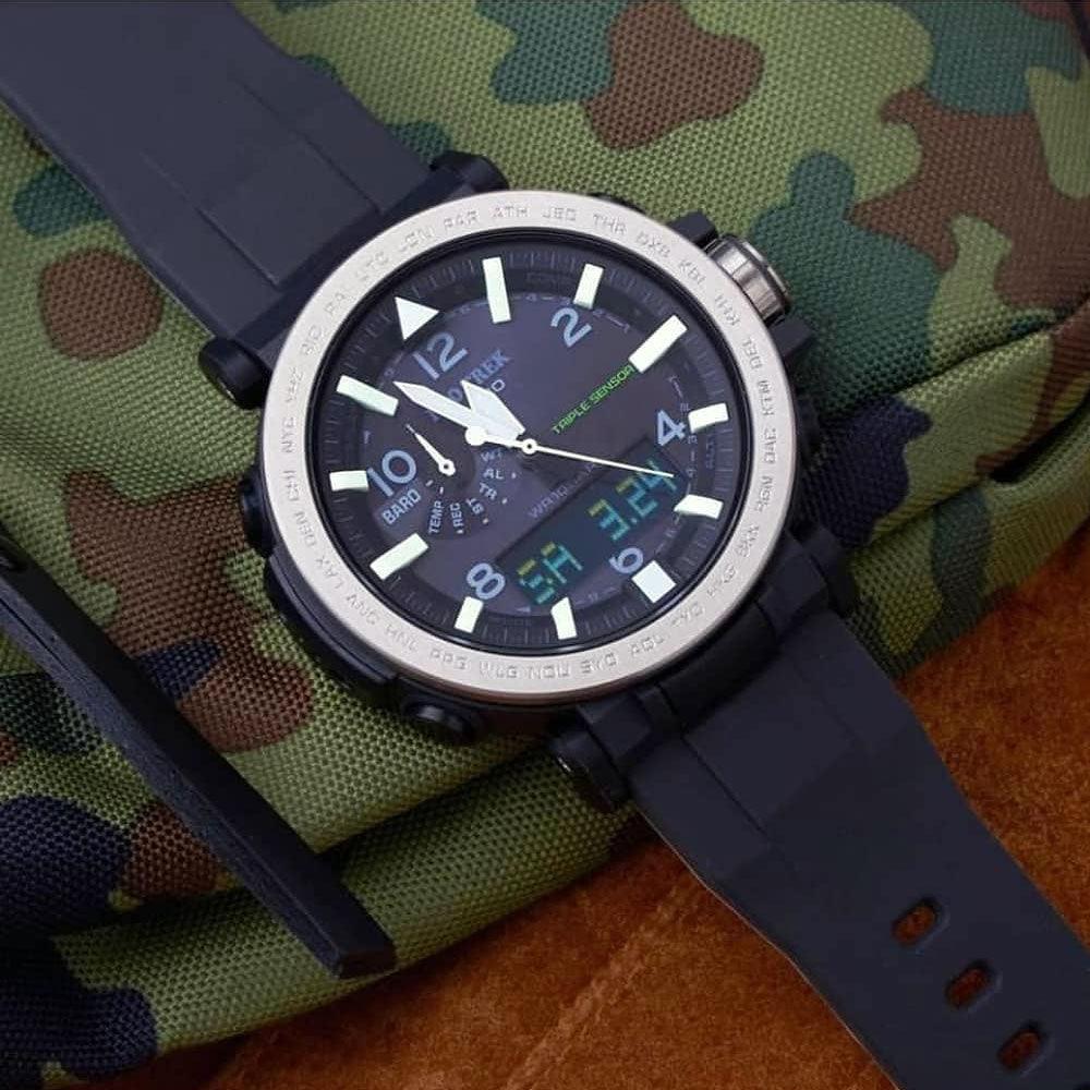 Casio Pro Trek Triple Sensor Watch PRG-650-1 - Image 2
