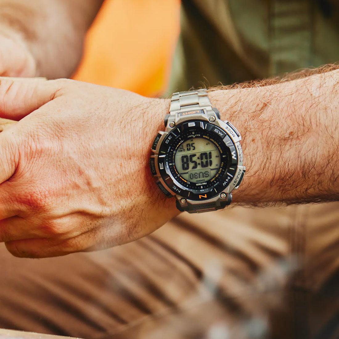 Casio Pro Trek Titanium Band PRG-340T-7 - Image 6