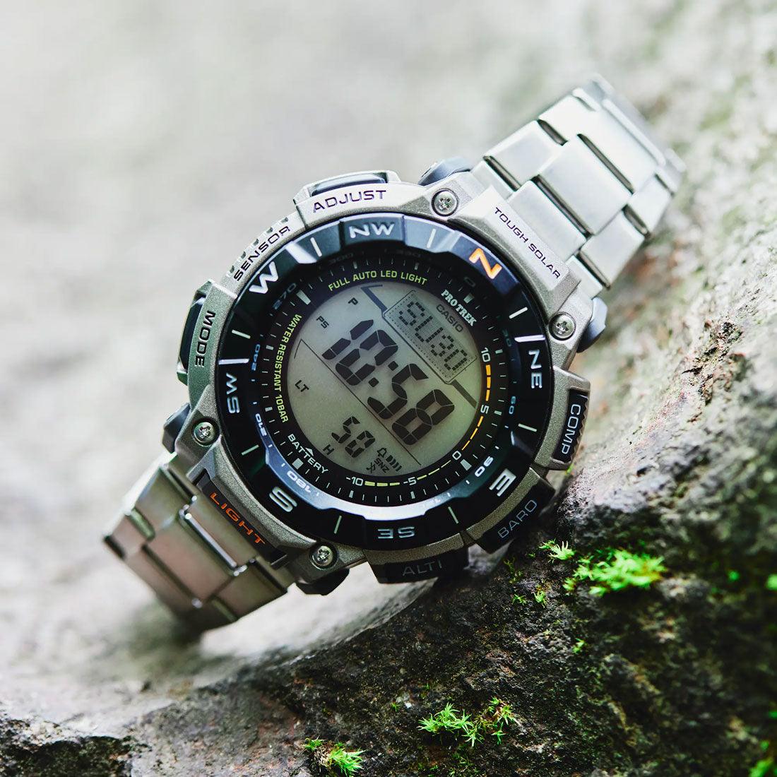 Casio Pro Trek Titanium Band PRG-340T-7 - Image 7