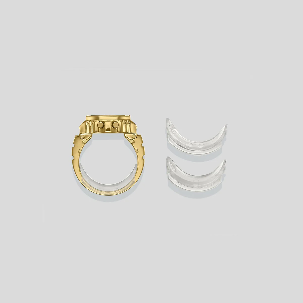 Casio Ring Watch Gold CRW-001G-9 - Image 10