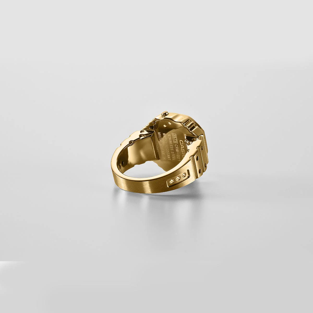 Casio Ring Watch Gold CRW-001G-9 - Image 11