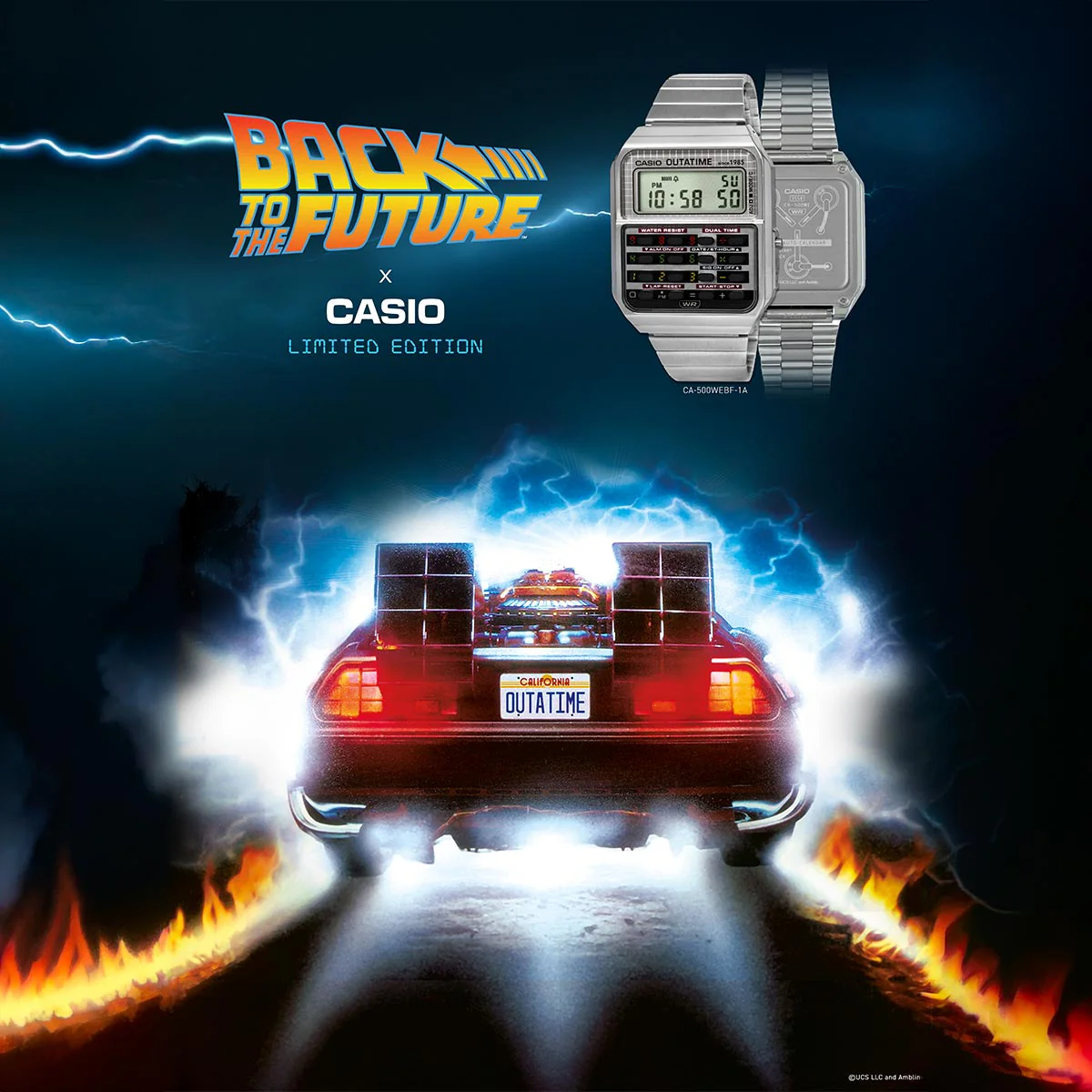 Casio Vintage x Back to the Future CA-500WEBF-1A - Image 3