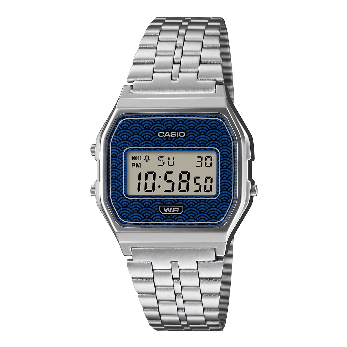 Casio Vintage Japan Seigaiha Pattern A159WEVJ-2