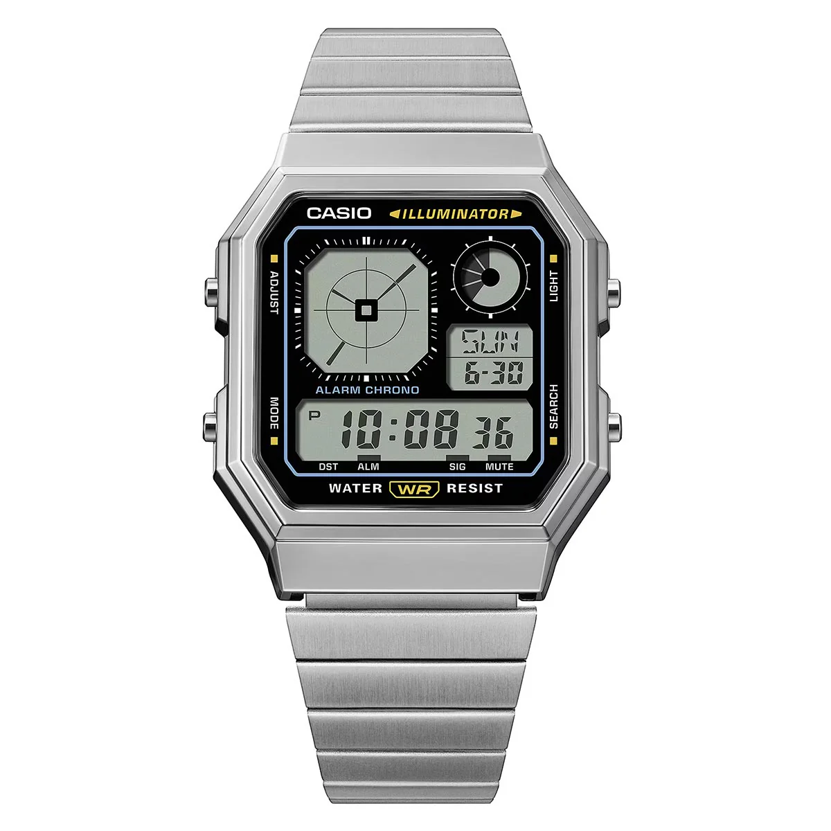 Casio Vintage Retro-Futuristic A130WE-1A - Image 4