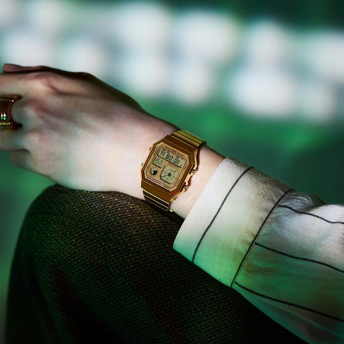 Casio Vintage Retro-Futuristic A130WEG-9A - Image 3