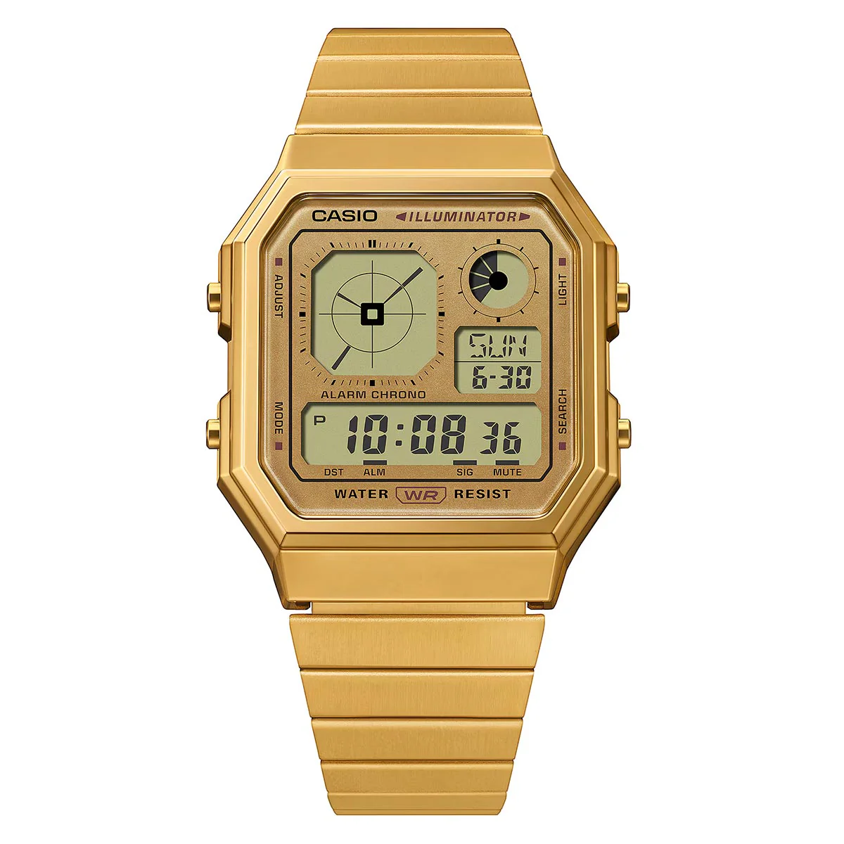 Casio Vintage Retro-Futuristic A130WEG-9A - Image 5