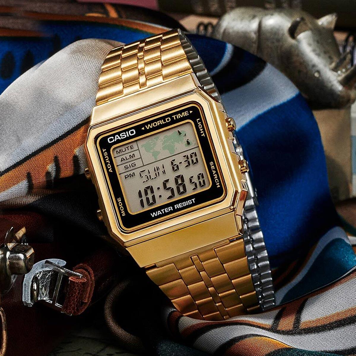Casio Vintage World Time A500WGA-1 - Image 2