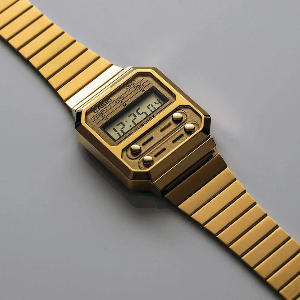 Casio Vintage Series Watch A100WEG-9A - Image 4