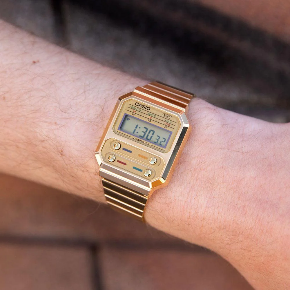 Casio Vintage Series Watch A100WEG-9A - Image 5