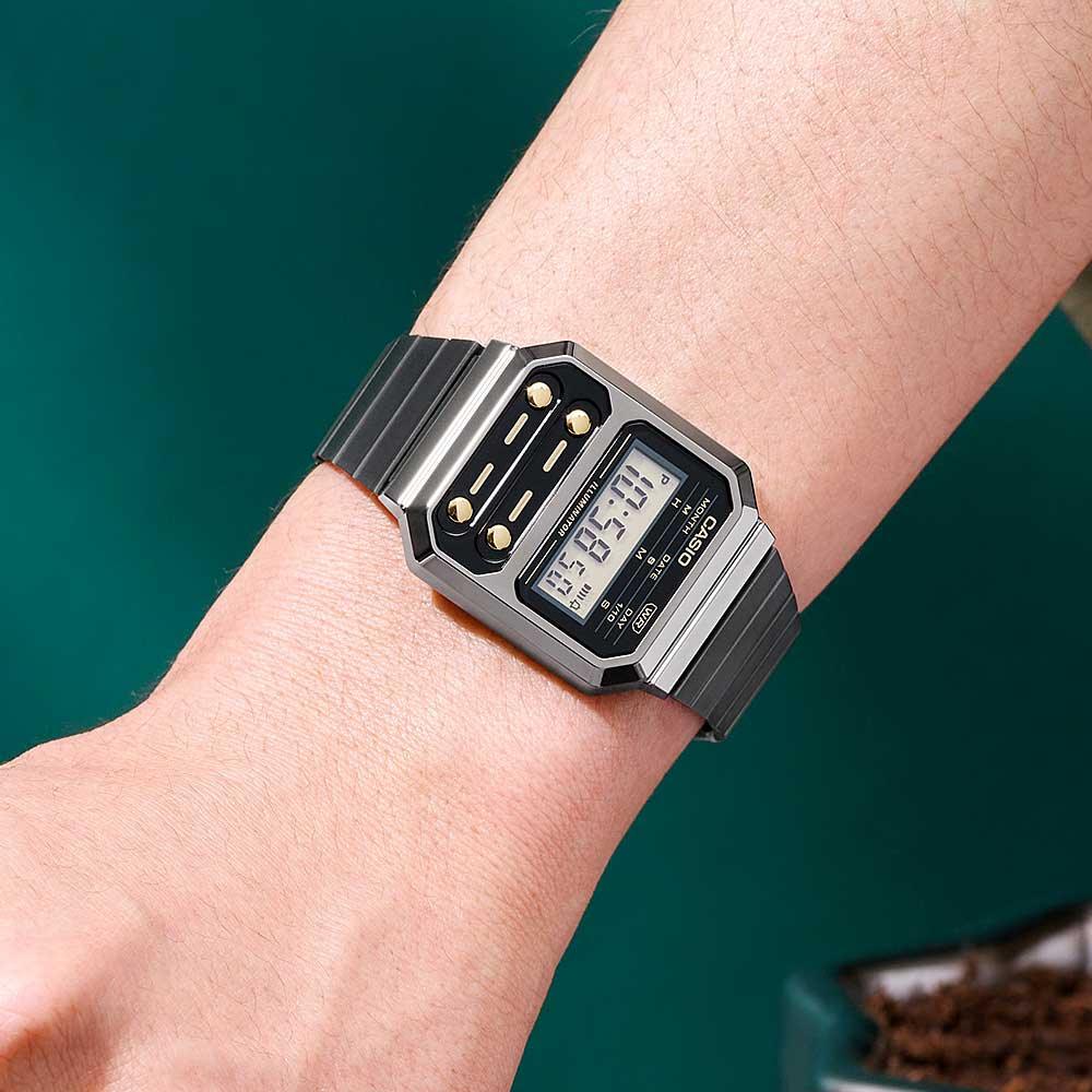 Casio Vintage Series Watch A100WEGG-1A2 - Image 3