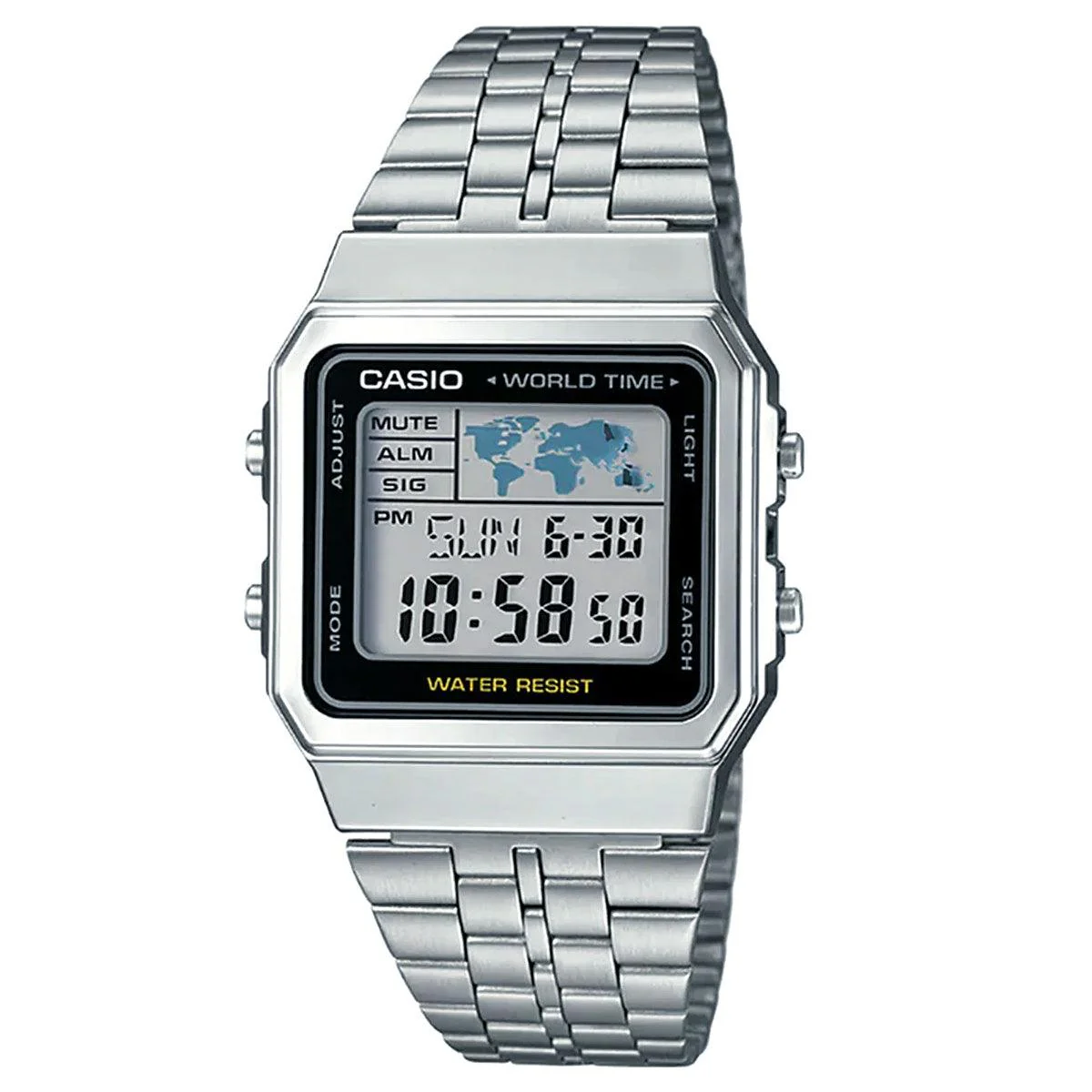 Casio Vintage World Time A500WA-1