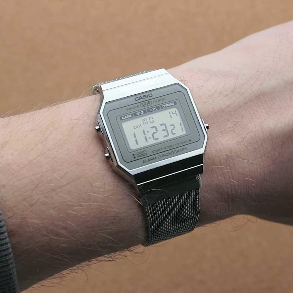 Casio Vintage Super Slim Watch A700WM-7A - Image 3