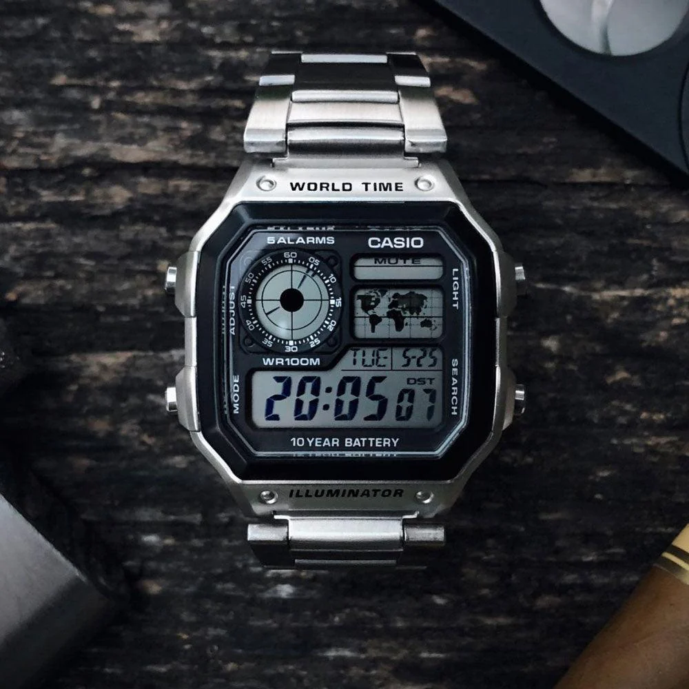Casio World Time AE-1200WHD-1AV - Image 2