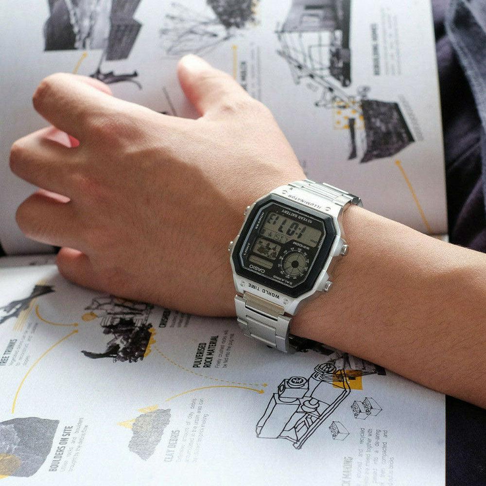Casio World Time AE-1200WHD-1AV - Image 4