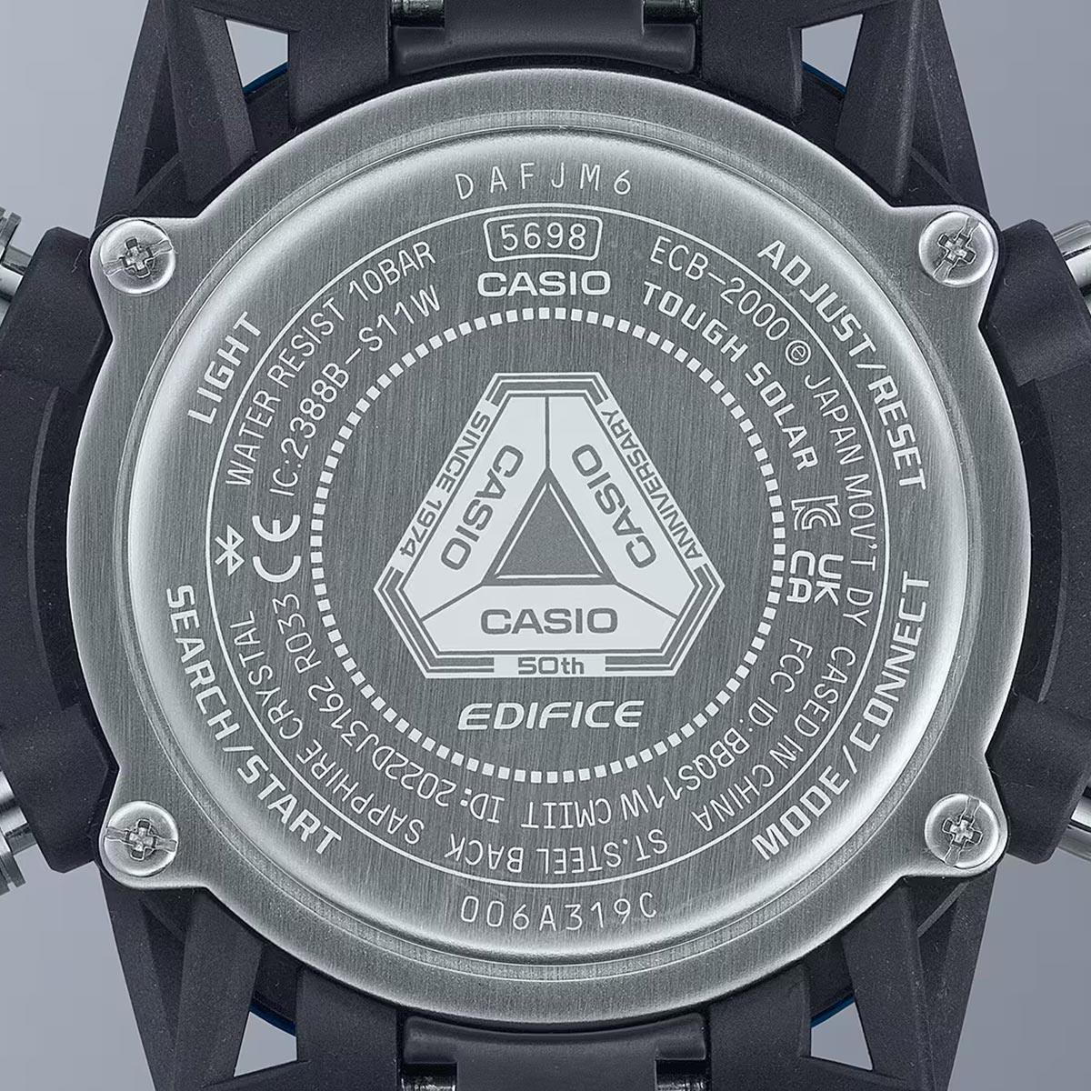 Edifice Casio 50th Anniversary ECB-2000SS-2A - Image 7