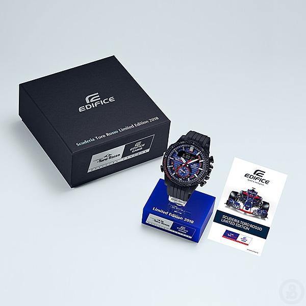 Edifice x Toro Rosso Watch ECB-800TR-2A - Image 6