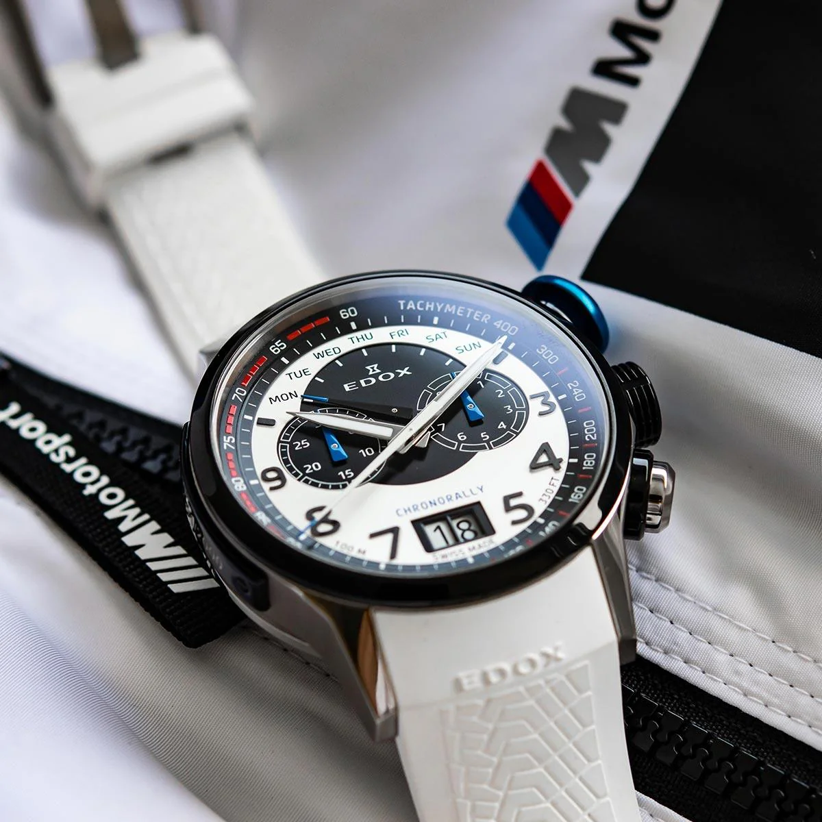Edox Chronorally Limited Edition 38001TINNBUBN - Image 4