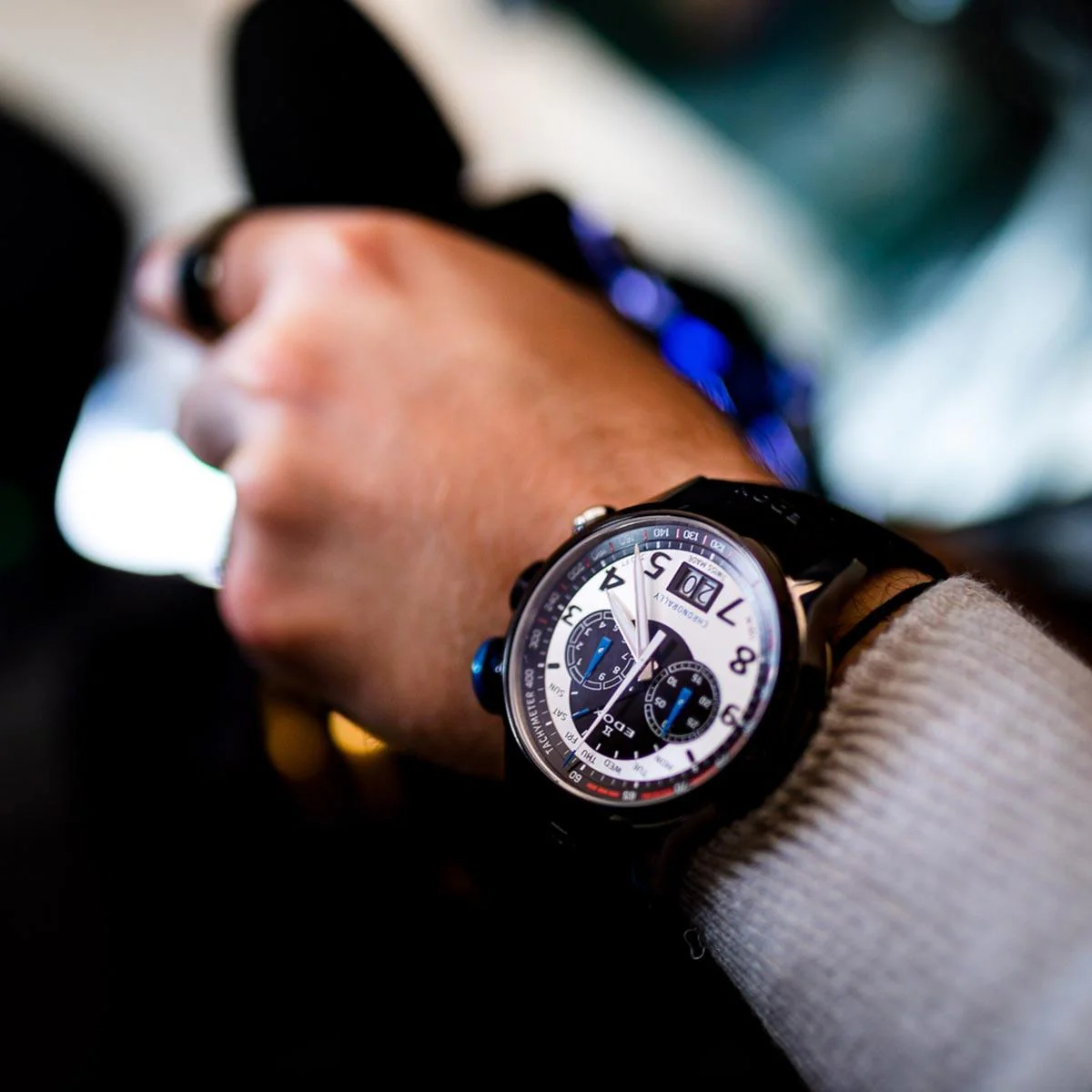 Edox Chronorally Limited Edition 38001TINNBUBN - Image 5