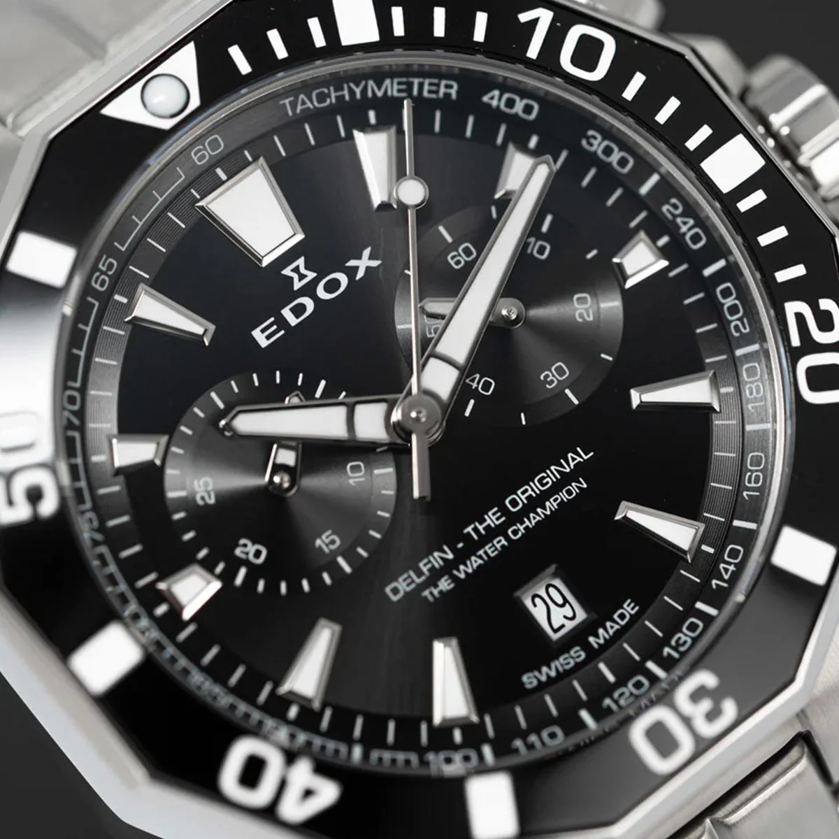 Edox Delfin Chronograph 101123NMNIN - Image 5