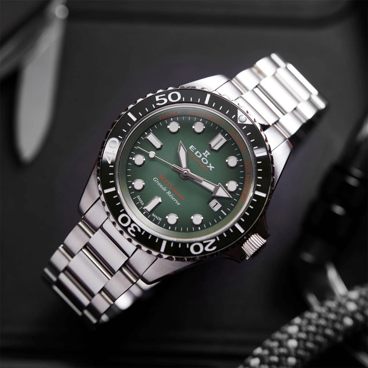 Edox Neptunian Grande Reserve 808013VMVDN - Image 4