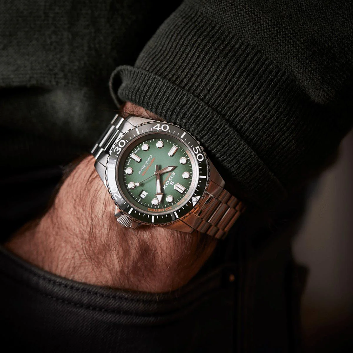 Edox Neptunian Grande Reserve 808013VMVDN - Image 5