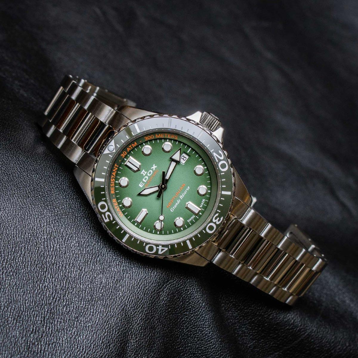 Edox Neptunian Grande Reserve 808013VMVDN - Image 6