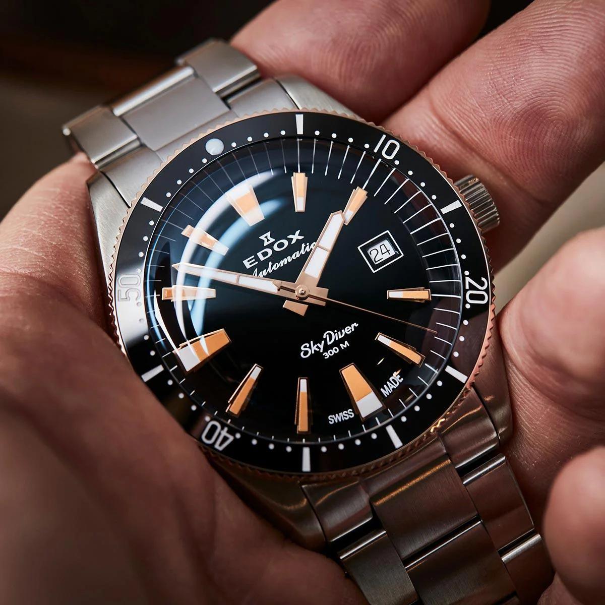 Edox Skydiver Automatic Limited Edition 80126-357RNM-NIRB - Image 5
