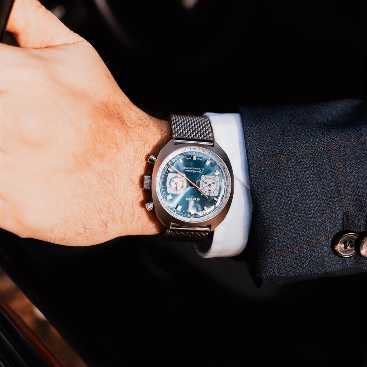 Edox Sportsman Chronograph 082023BUBUIN - Image 10