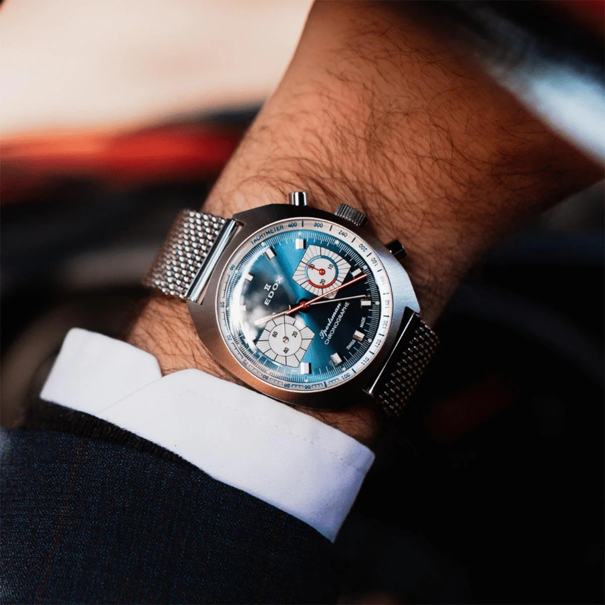 Edox Sportsman Chronograph 082023BUBUIN - Image 4