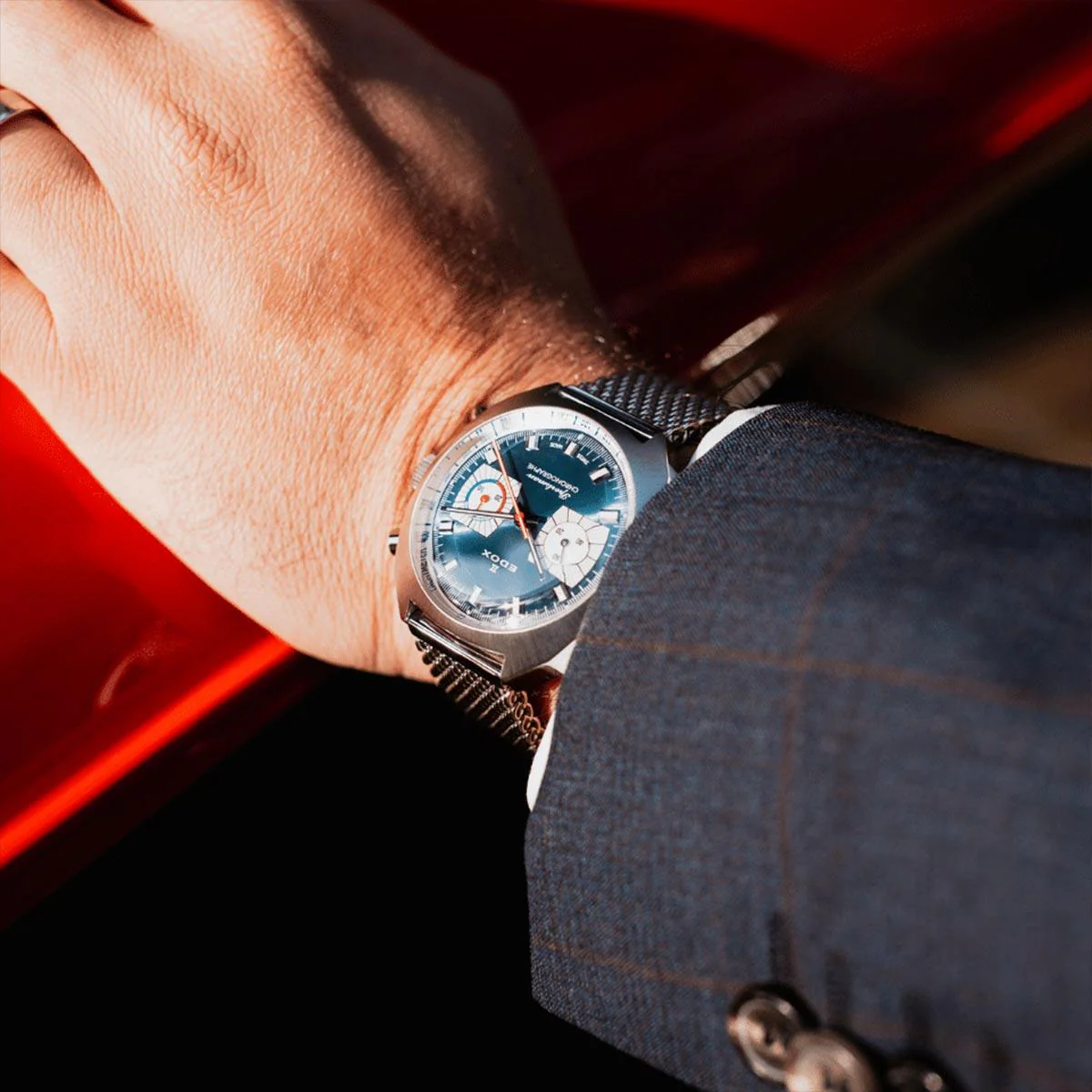 Edox Sportsman Chronograph 082023BUBUIN - Image 5