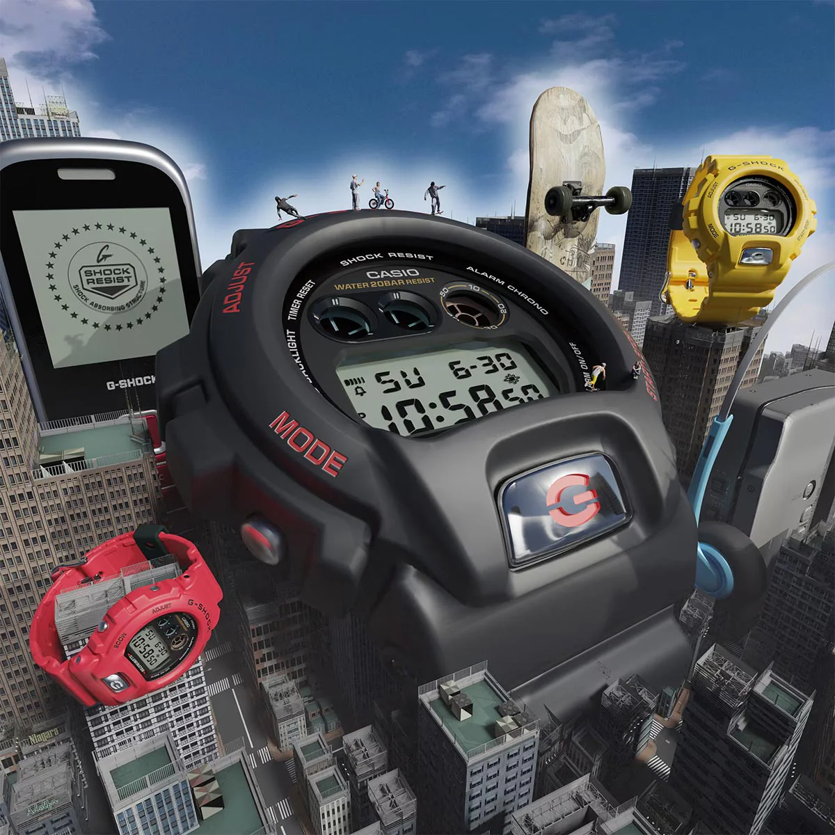 G-Shock 6900 30th Anniversary DW-6900TR-4 - Image 5
