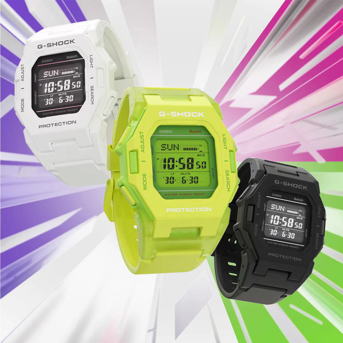 G-Shock Bluetooth Watch GD-B500S-3 - Image 8