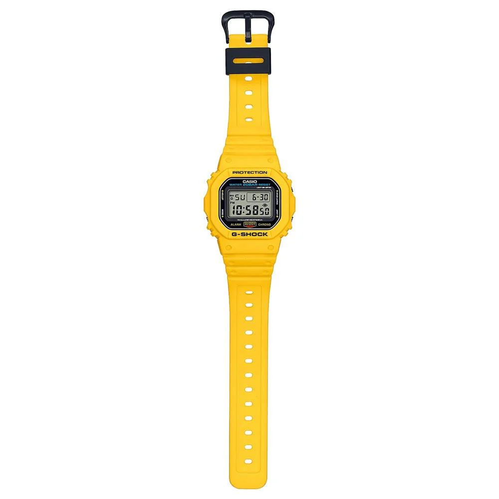 G-Shock Classic Yellow Watch DW-5600REC-9 - Image 2