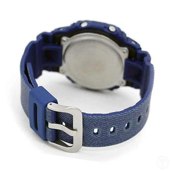 G-Shock Denim Pattern Watch DW-5600DE-2 - Image 3