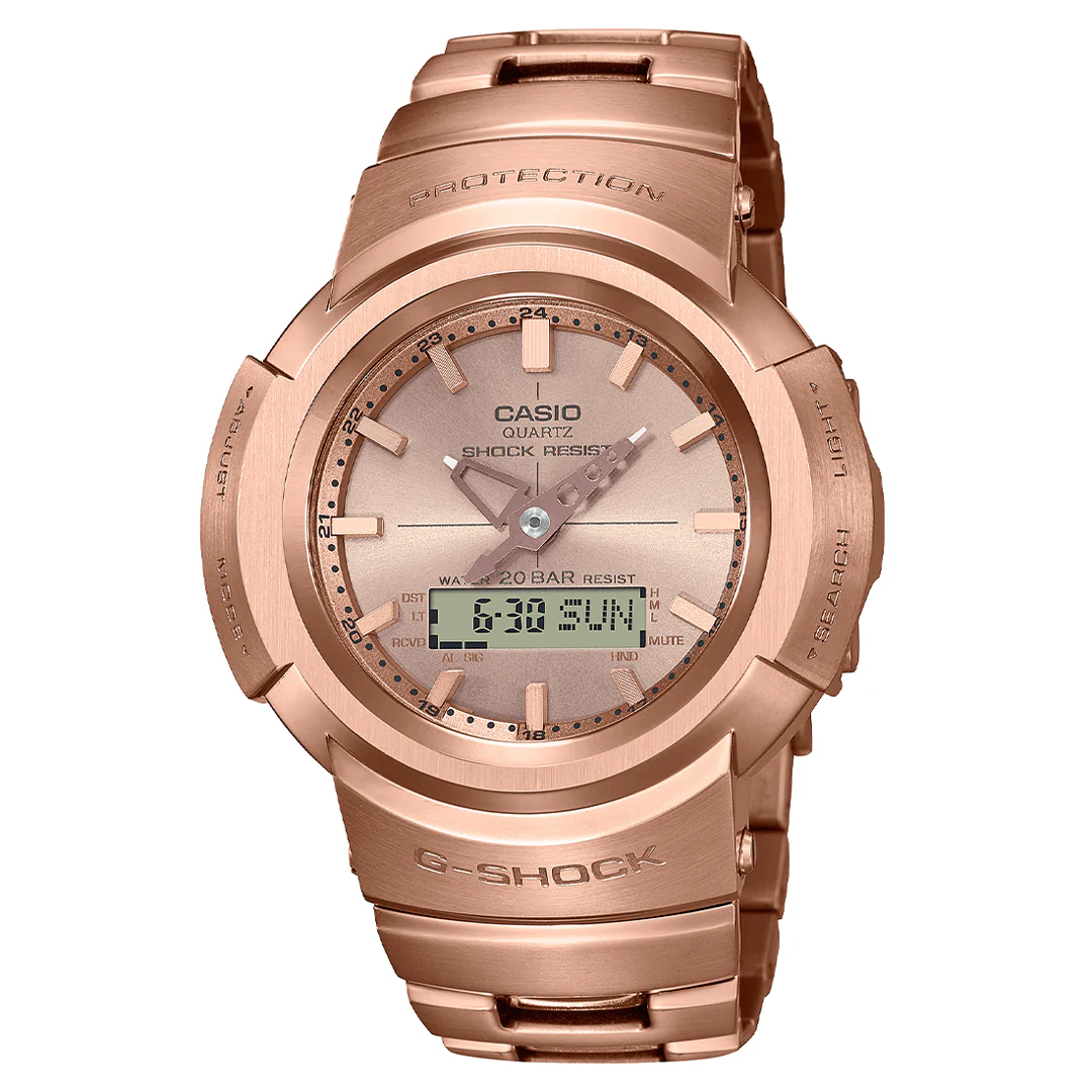 G-Shock Rose Gold Watch AWM-500GD-4A